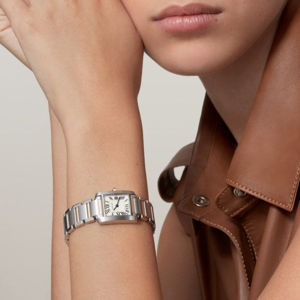 Cartier TANK FRANCAISE Gold Mix 22mm - Image 10