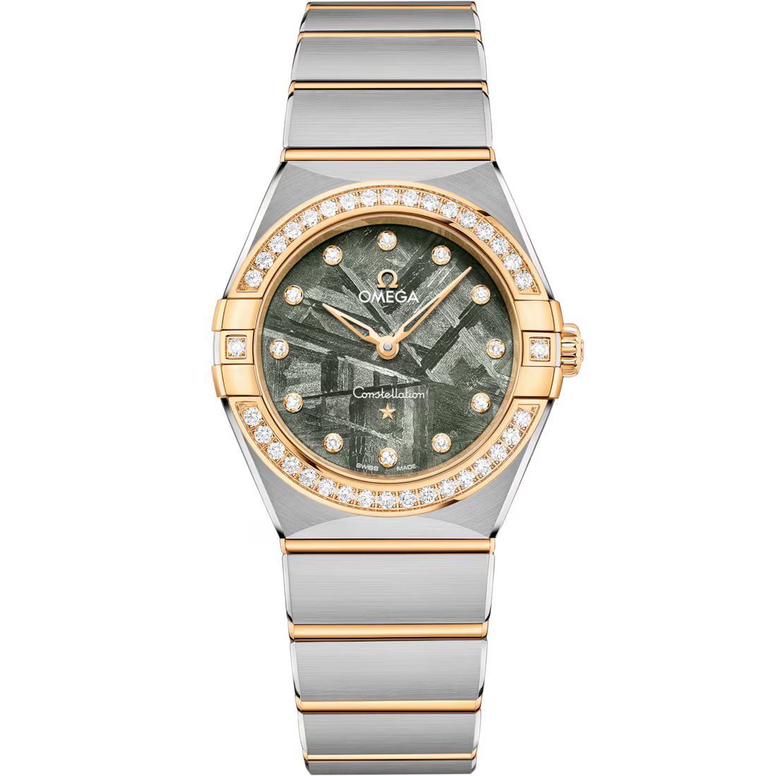 Omega Constellation Ladies' Selection 28mm steel �?yellow gold on steel �?yellow gold 131.25.28.60.99.002