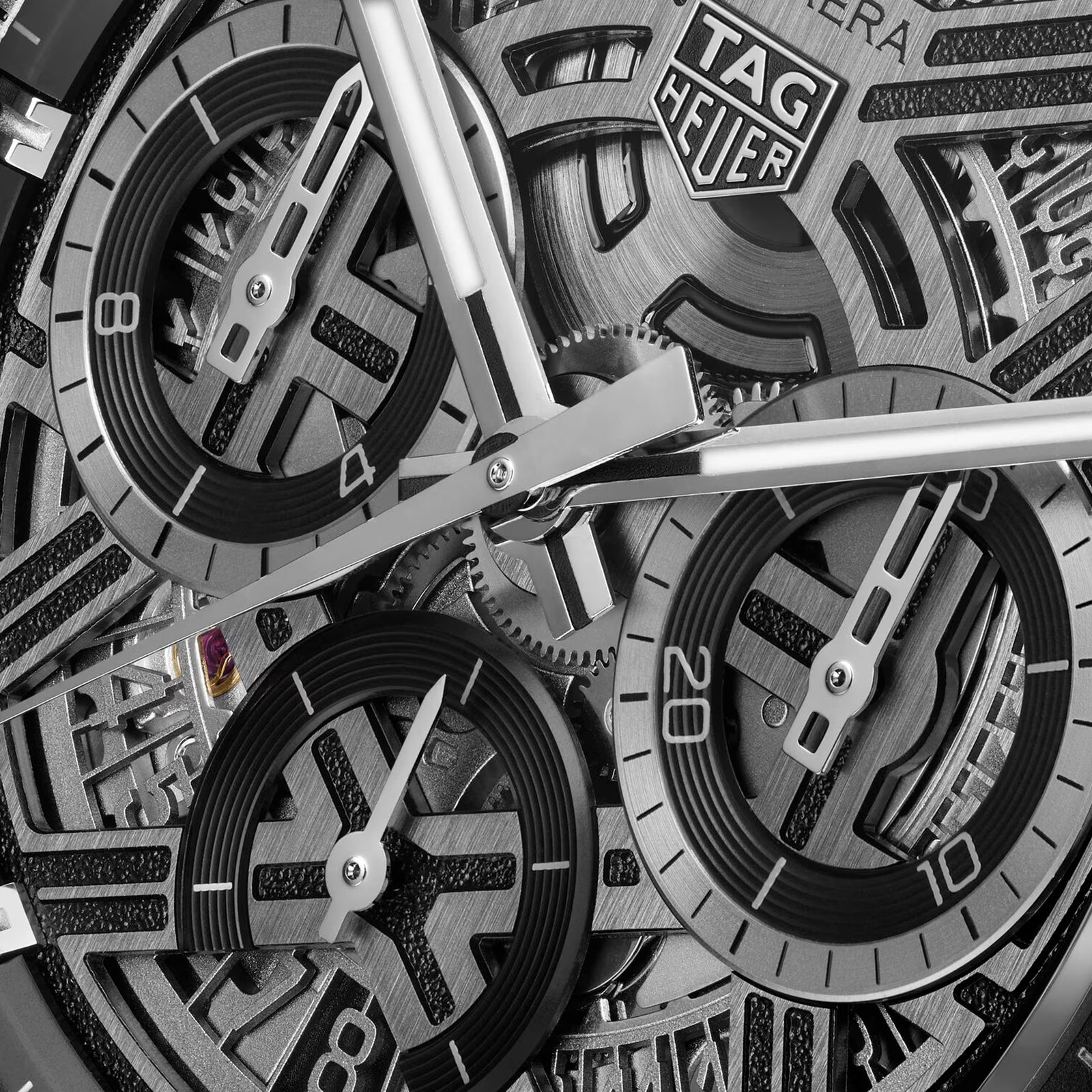 TAG Heuer Carrera Chronograph Extreme Sport 44mm Mens Watch Black CBU2080.FT6272 - Image 4