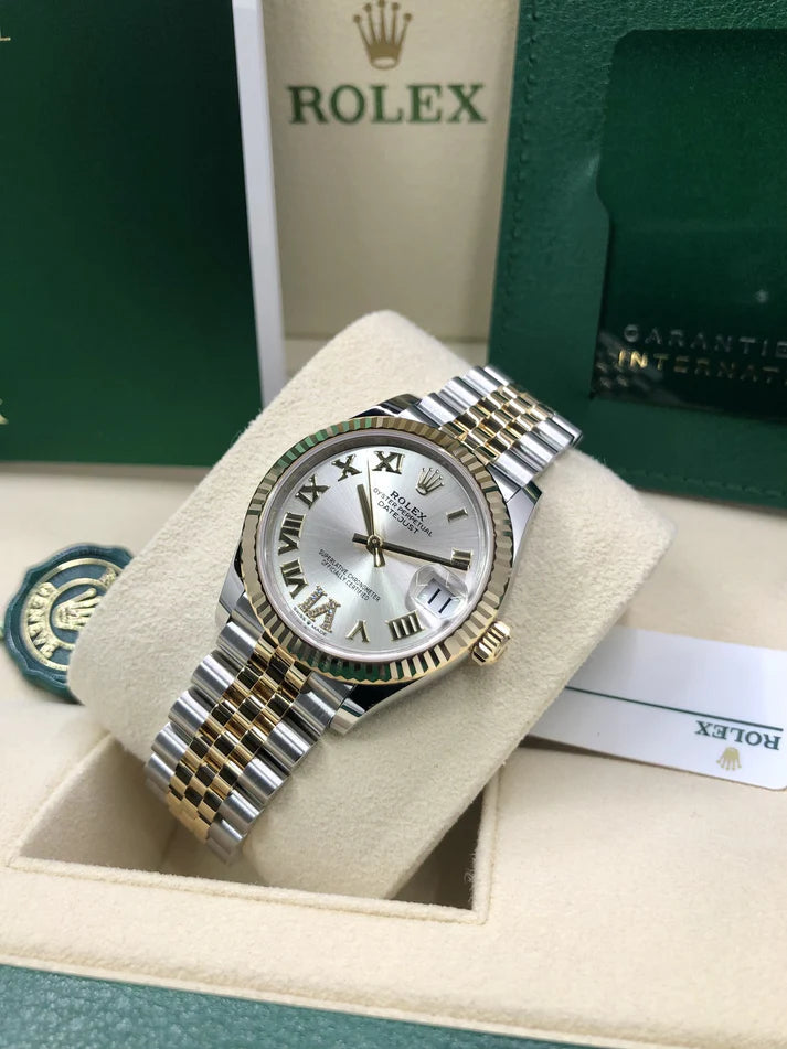 Rolex Datejust m278273-0003/0004 31mm Silver Dial Stainless Steel and Yellow Gold Oyster Watch - Image 9