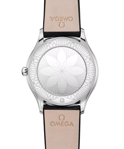 Alternative view of Omega De Ville Trésor 36mm White Dial with Diamonds Stainless Steel Strap 428.17.36.60.05.001