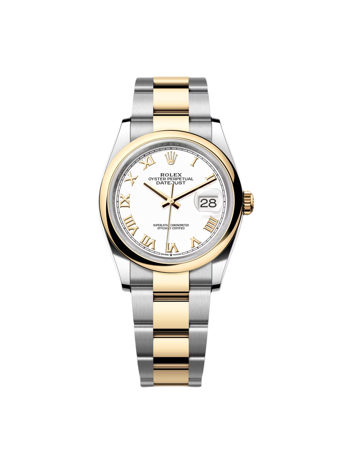 Rolex Datejust 126203 White Roman Dial 36mm Domed Bezel - Image 2