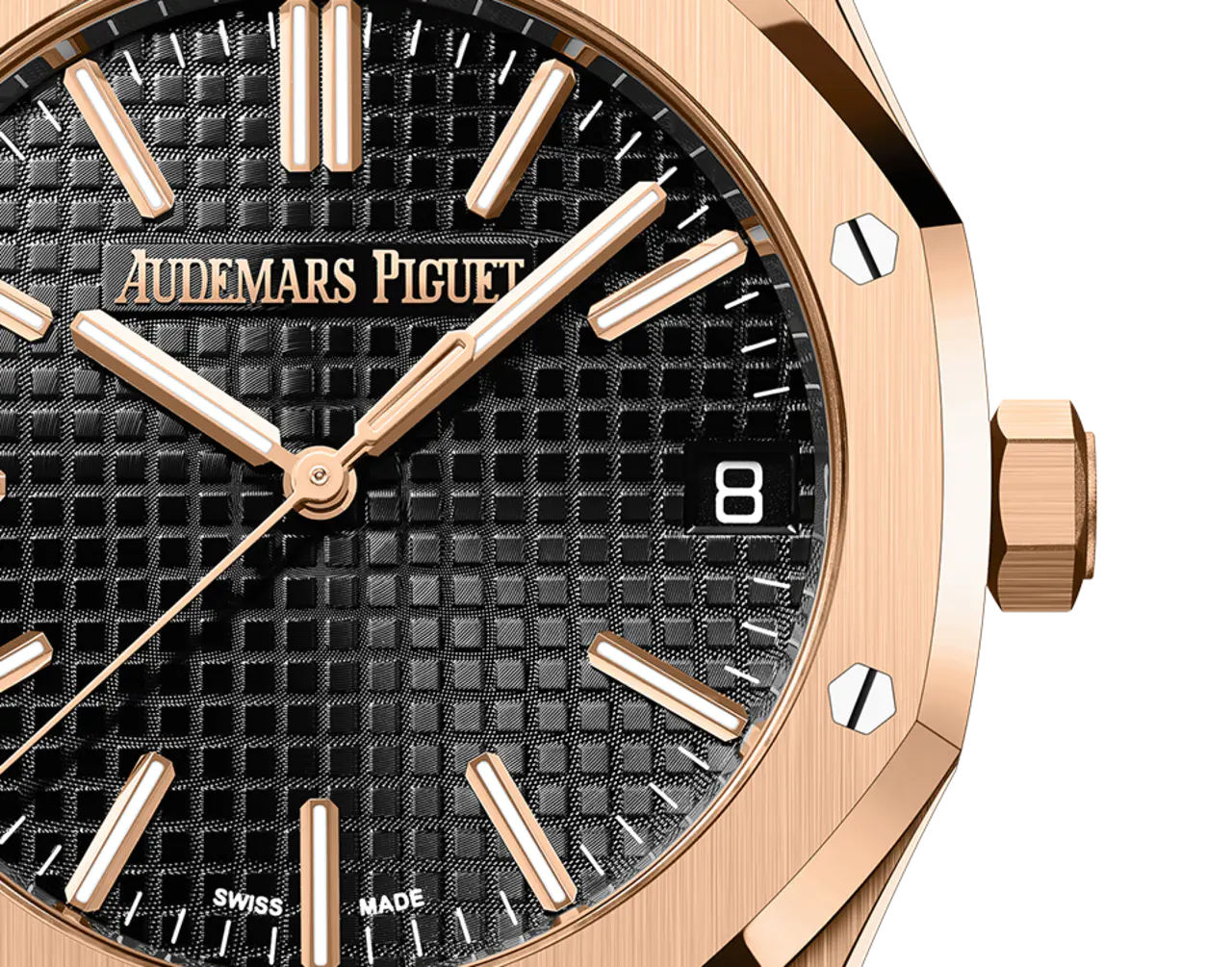 Audemars Piguet ROYAL OAK Pink Gold Black Dial 41mm - Image 2