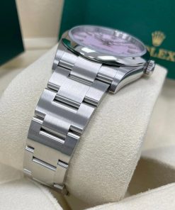 Alternative view of Rolex Oyster Perpetual 36mm 126000-0008 Candy Pink Dial Oyster Stainless Steel