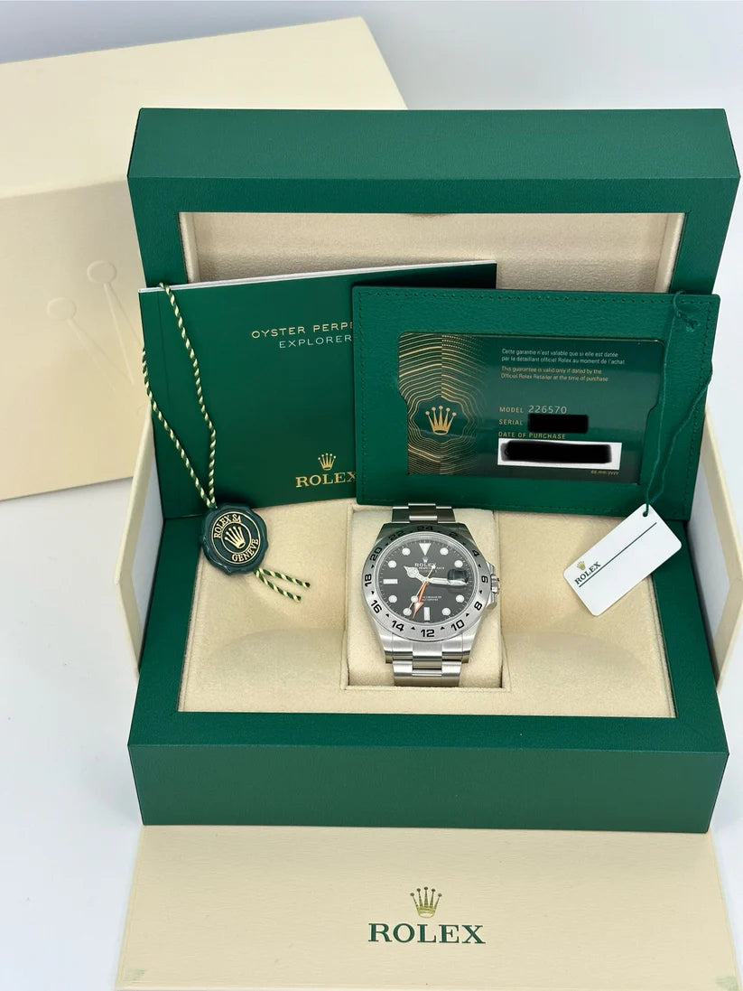 Rolex Explorer II 226570 Black 42mm Men’s Watch - Image 8