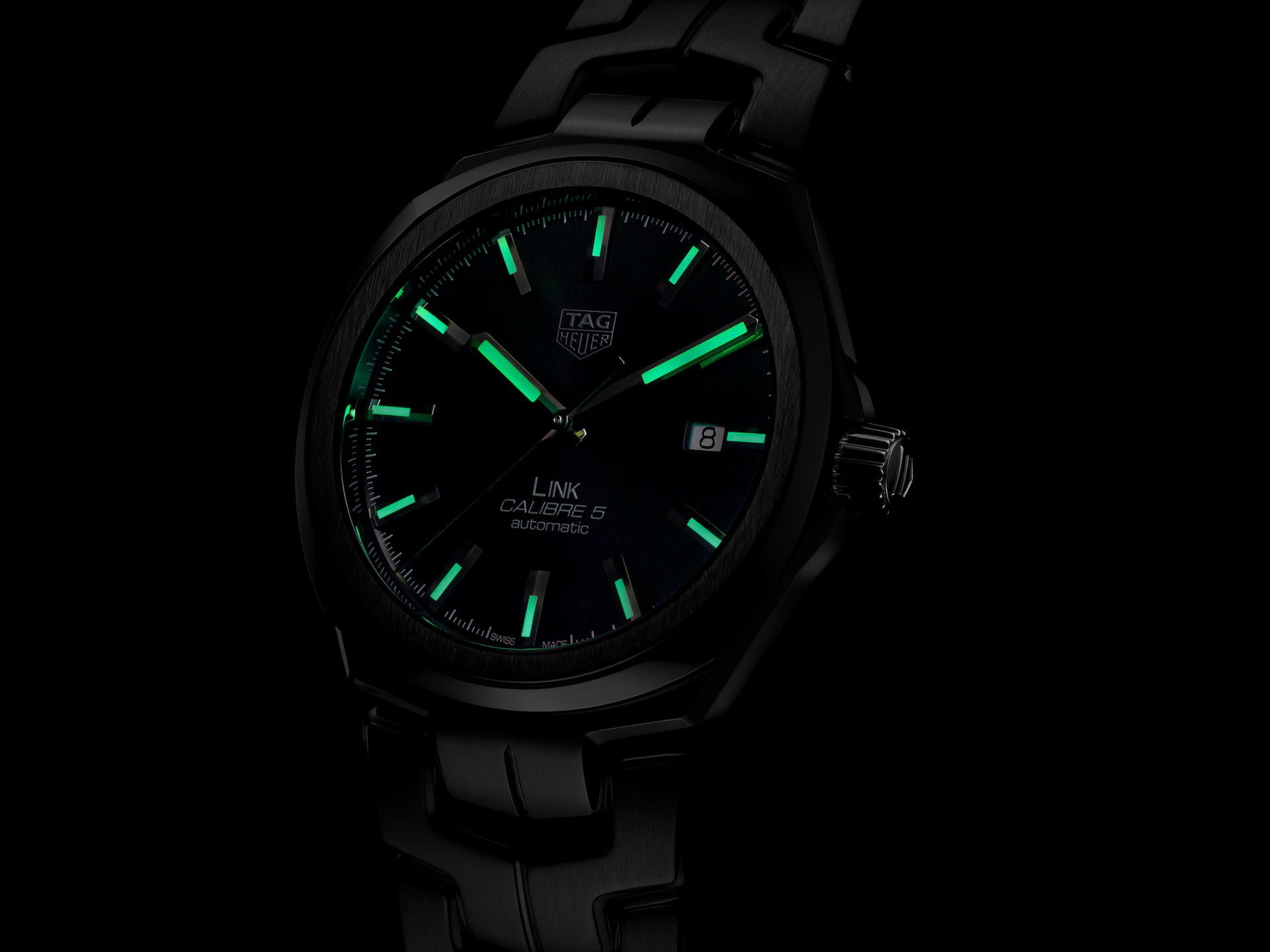 TAG Heuer Link Date Automatic 41mm Steel WBC2112.BA0603 - Image 2