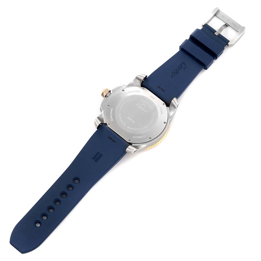 Cartier CALIBRE ROSE GOLD MIX BLUE 42mm - Image 9