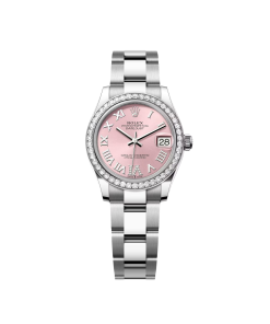 Rolex Datejust m278384RBR-0027/0028 Pink 31mm Dial Oyster Watch