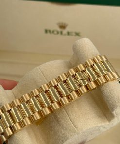 Alternative view of Rolex Day-Date 40mm 228398TBR-0042 Green Ombré Dial President Watch