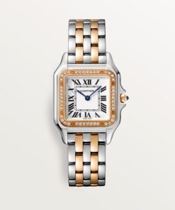 Cartier PANTHERE Rose Gold Mix Diamond 30mm