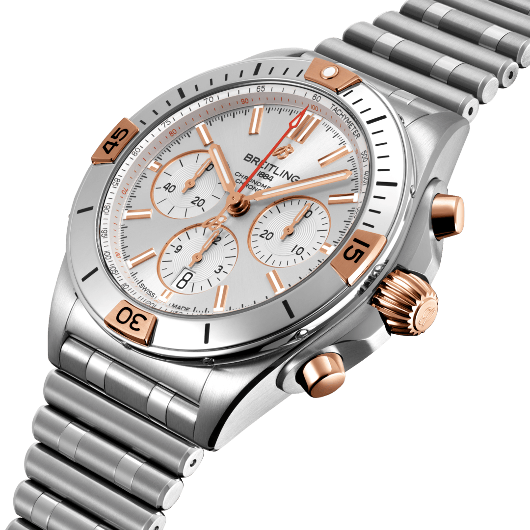 Breitling Watch Chronomat B01 42 Silver Bracelet - Image 4