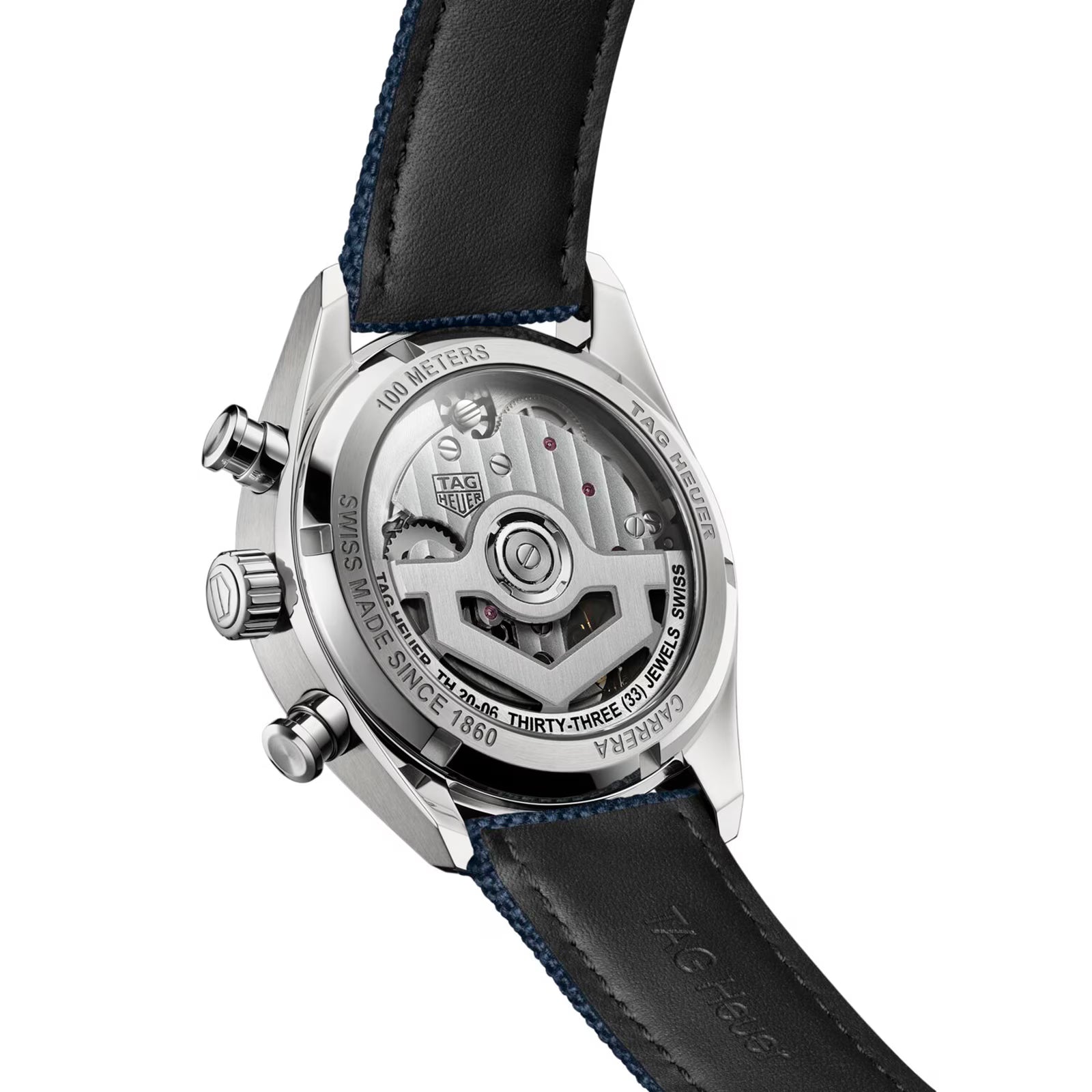 TAG Heuer Carrera Chronograph Skipper 39mm Mens Watch Blue CBS2213.FN6002 - Image 5