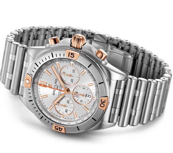 Breitling Watch Chronomat B01 42 Silver Bracelet - Image 3