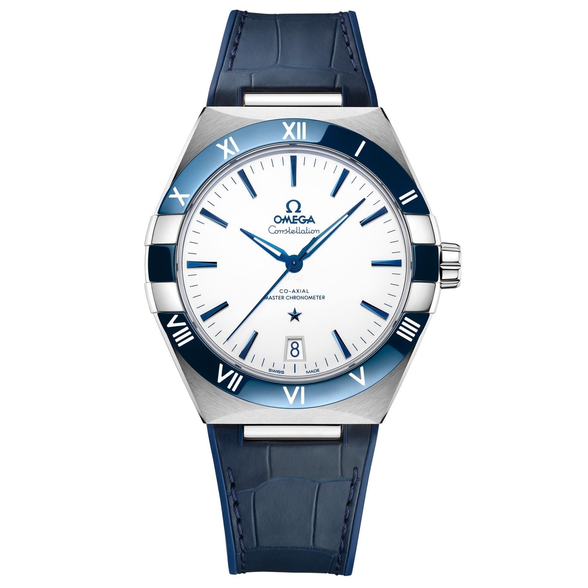 Omega Constellation Co-Axial Master Chronometer 41mm Mens Watch White 131.33.41.21.04.001