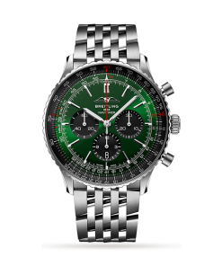 Breitling AB0137241L1A1 Navitimer B01 Green Dial