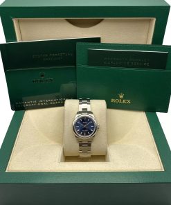 Alternative view of Rolex Oyster Perpetual 31mm 277200-0017 Blue Dial Oyster Bracelet Watch