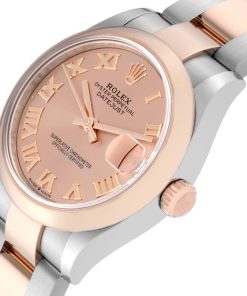 Alternative view of Rolex Datejust m278241-0005/0006 Rose 31mm Dial Oyster Bracelet Watch