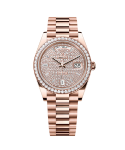 Rolex  Day-Date 40mm Diamonds Paved Dial 228345rbr-0002