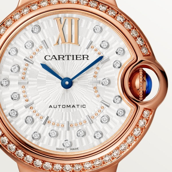 Cartier BALLON BLEU Diamond Rose Gold 33mm - Image 6