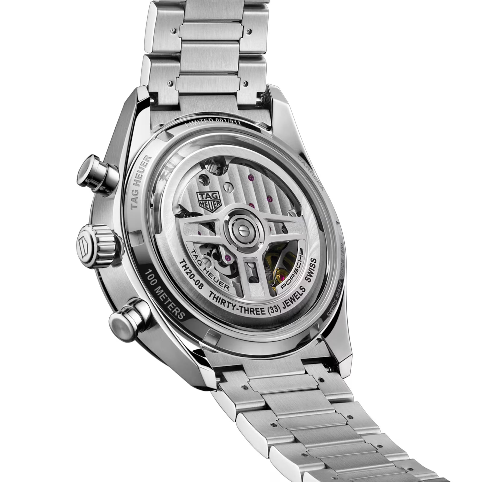 TAG Heuer Carrera Chronosprint X Porsche Rallye 42mm Mens Watch CBS2015.EB0381 - Image 7