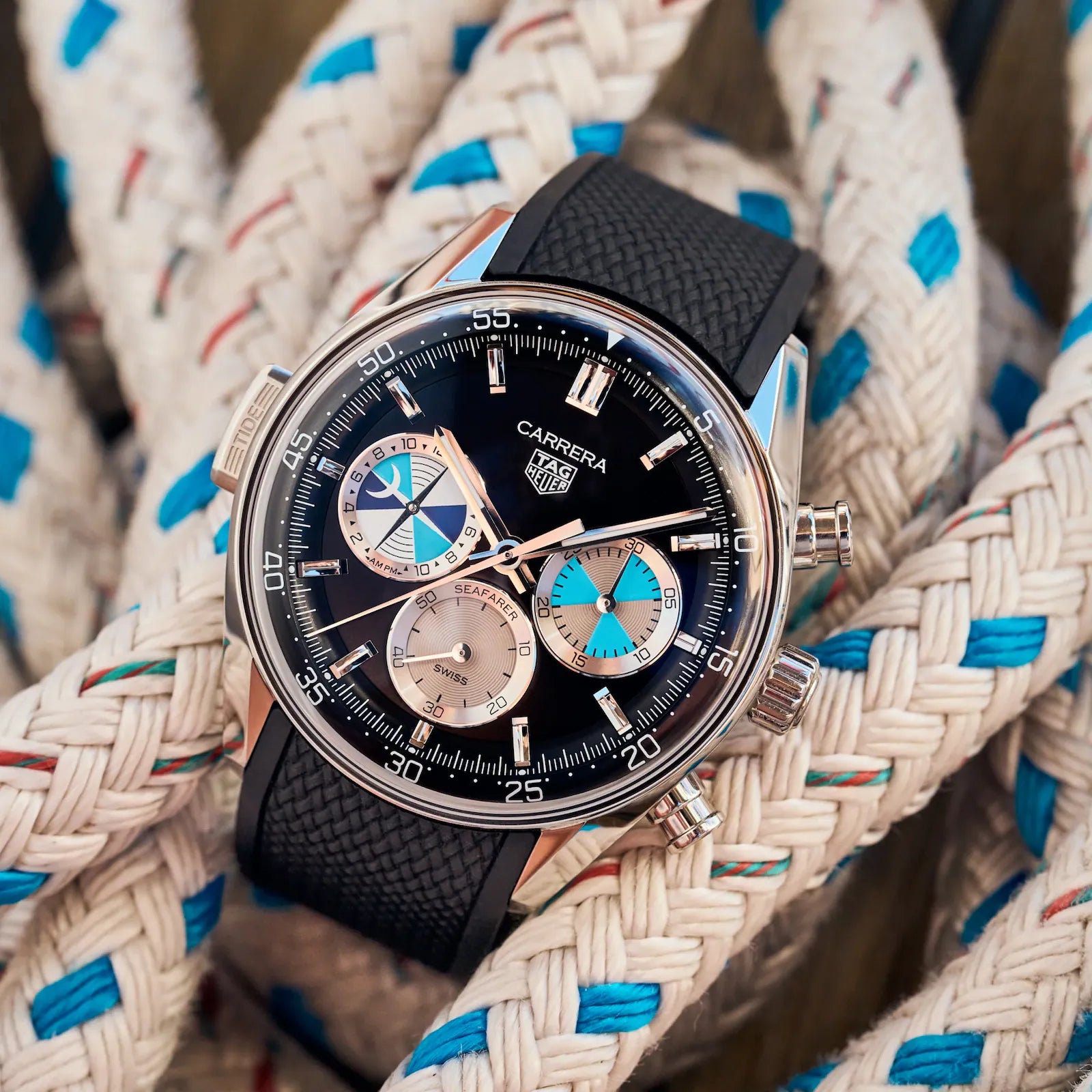 TAG Heuer Carrera Chronograph Seafarer x Hodinkee Automatic 42mm CBS2014.FT6293 - Image 6