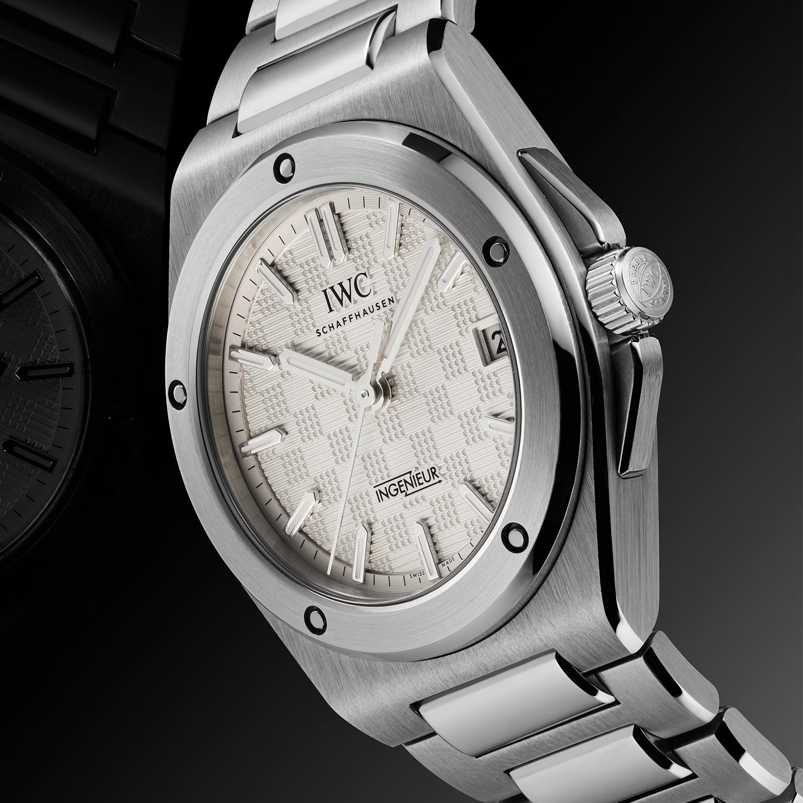 IWC Ingenieur Automatic 35mm Ladies Watch Silver IW324901 - Image 2
