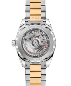 Alternative view of Omega Seamaster Aqua Terra Shades 34 mm Green Dial Stainless Steel and  Moonshine�?18k Yellow Gold Bracelet 220.20.34.20.10.002