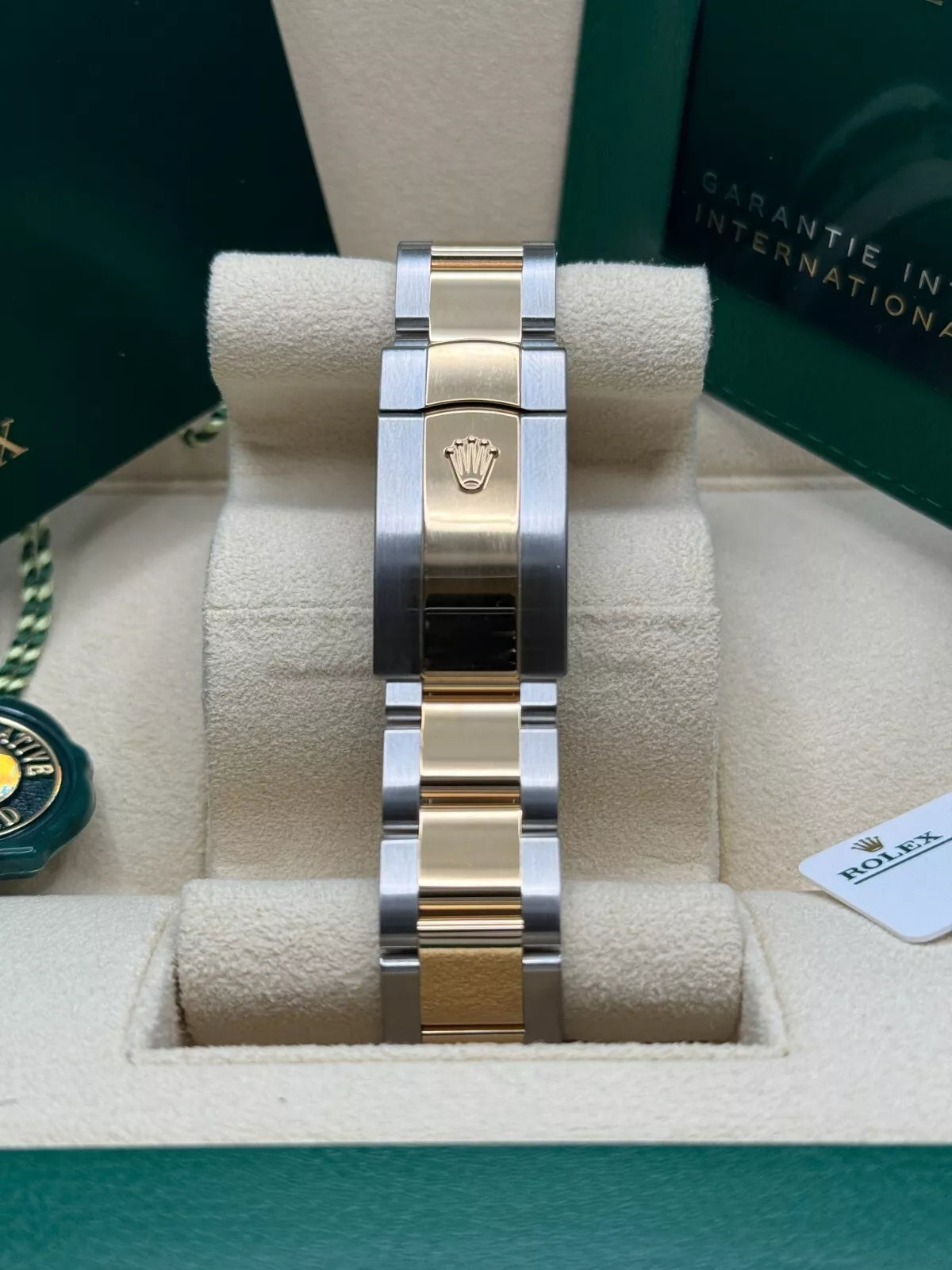 Rolex Datejust 41mm 126303 White Index Oyster Steel and Yellow Gold Mens Watch - Image 6
