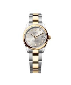Rolex Datejust m278243-0019/0020 31mm Silver Dial Yellow Rolesor Oyster Watch