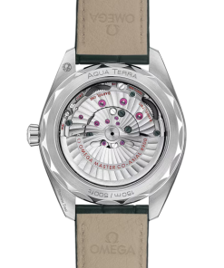 Alternative view of Omega Seamaster Aqua Terra 150M 41mm Green Dial Stainless Steel Strap 220.13.41.21.10.001