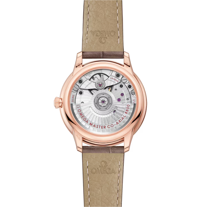 Omega De Ville Prestige 34 mm White Dial with Diamonds Sedna�?18k Rose Gold Strap 434.53.34.20.55.001 - Image 2