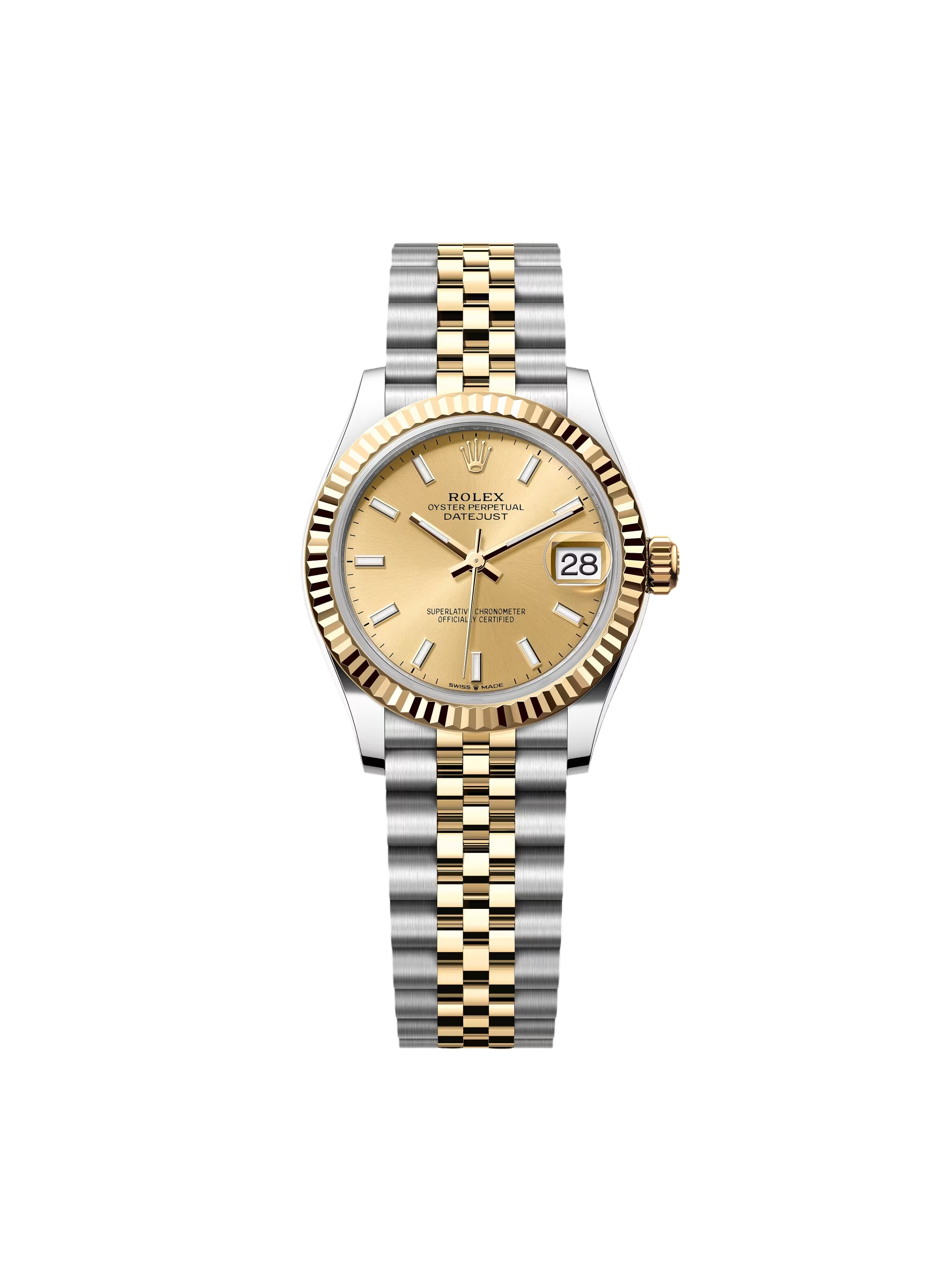 Rolex Datejust m278273-0013/0014 31mm Champagne Dial Stainless Steel and Yellow Gold Oyster Watch - Image 18