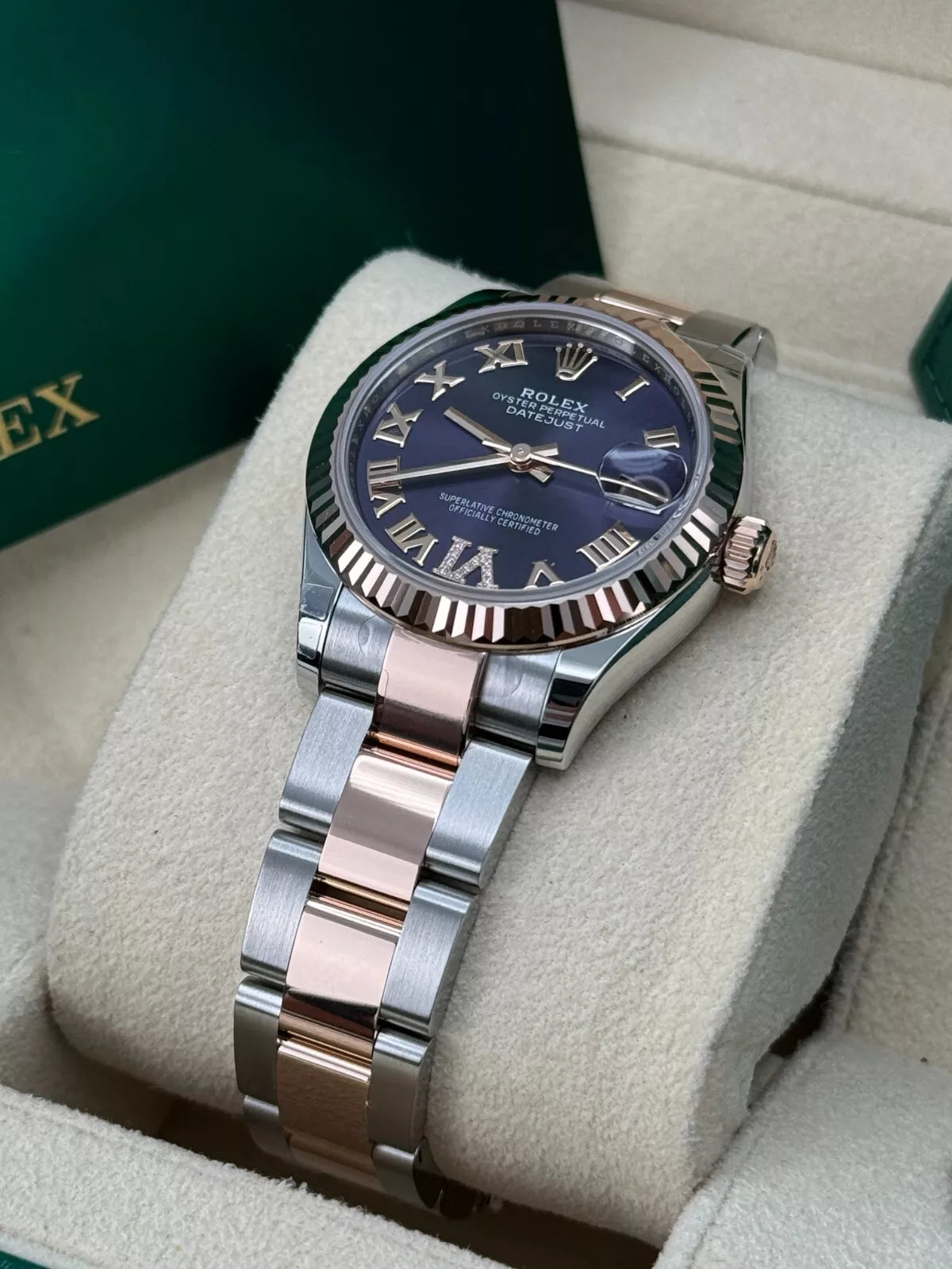 Rolex Datejust m278271-0019/0020 Aubergine 31mm Dial Oyster Bracelet Watch - Image 18