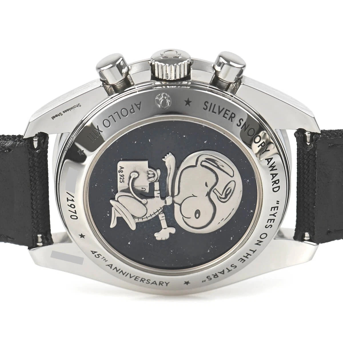 Omega Speedmaster Moonwatch Silver Snoopy Anniversary Edition Men's Watch 42mm 311.32.42.30.04.003 - Image 6