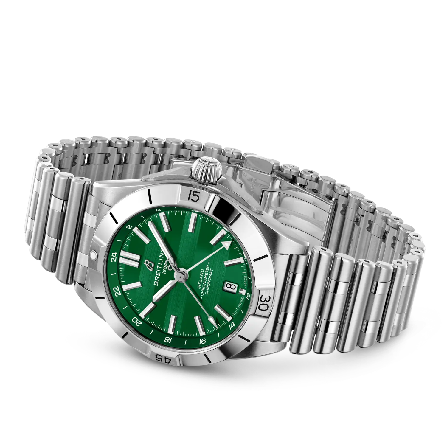 Breitling Chronomat Automatic GMT 40 Six Nations Ireland A323987B1L1A1 - Image 3