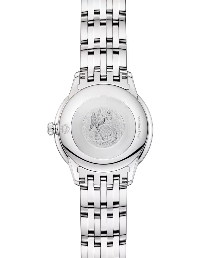 Omega De Ville Prestige 27.5mm White Dial Stainless Steel Bracelet 434.10.28.60.05.001 - Image 4