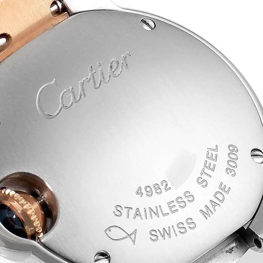 Cartier BALLON BLEU Pink Mother of Pearl Dial 28mm - Image 5