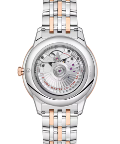 Alternative view of Omega De Ville Prestige 41 mm Linen Dial Stainless Steel  Sedna�?18k Rose Gold Bracelet 434.20.41.21.09.001