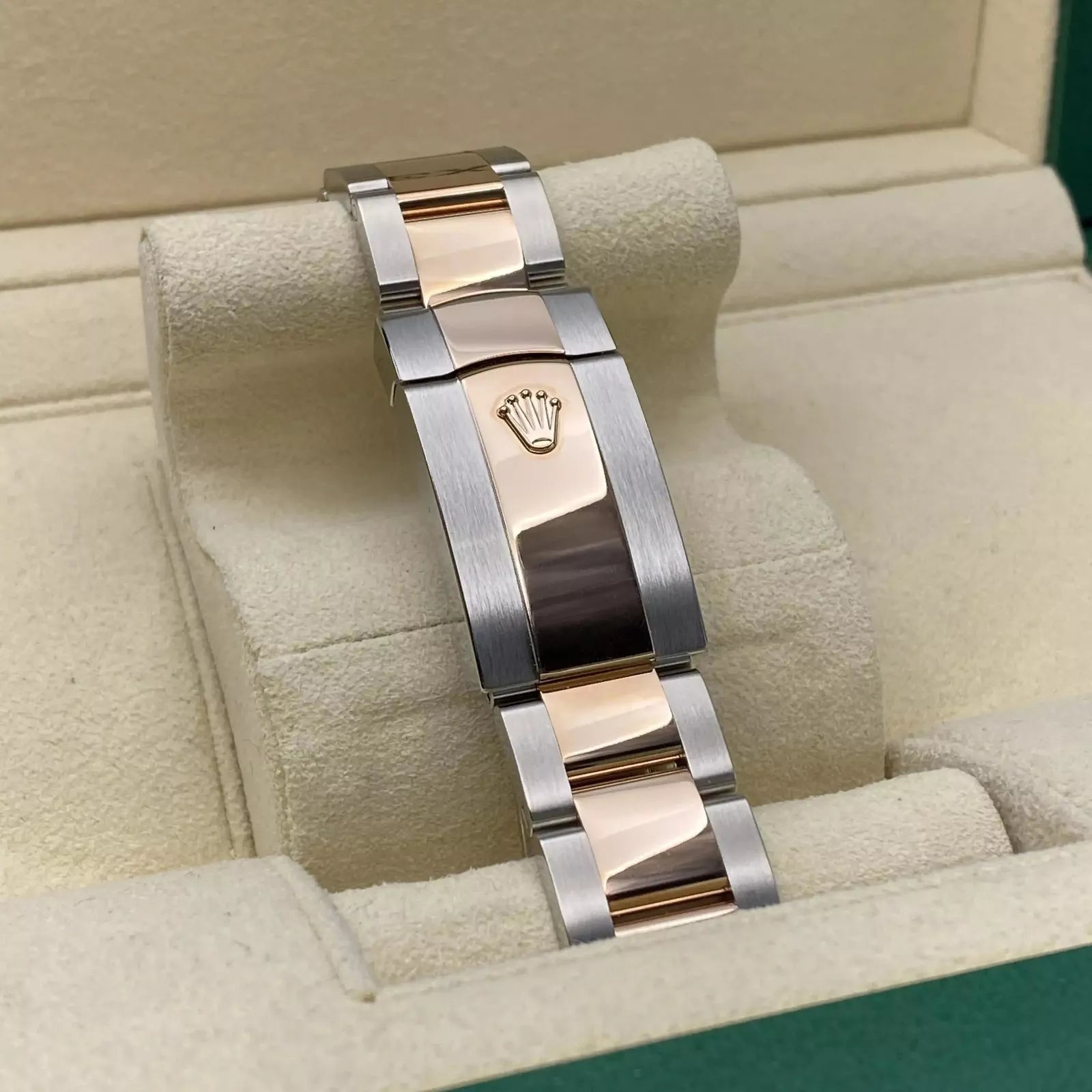 Rolex Datejust 41mm 126301 Chocolate Diamond Jubilee Steel and Everose Gold Watch - Image 6