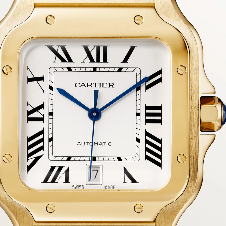 Cartier SANTOS Gold 39.8mm - Image 3