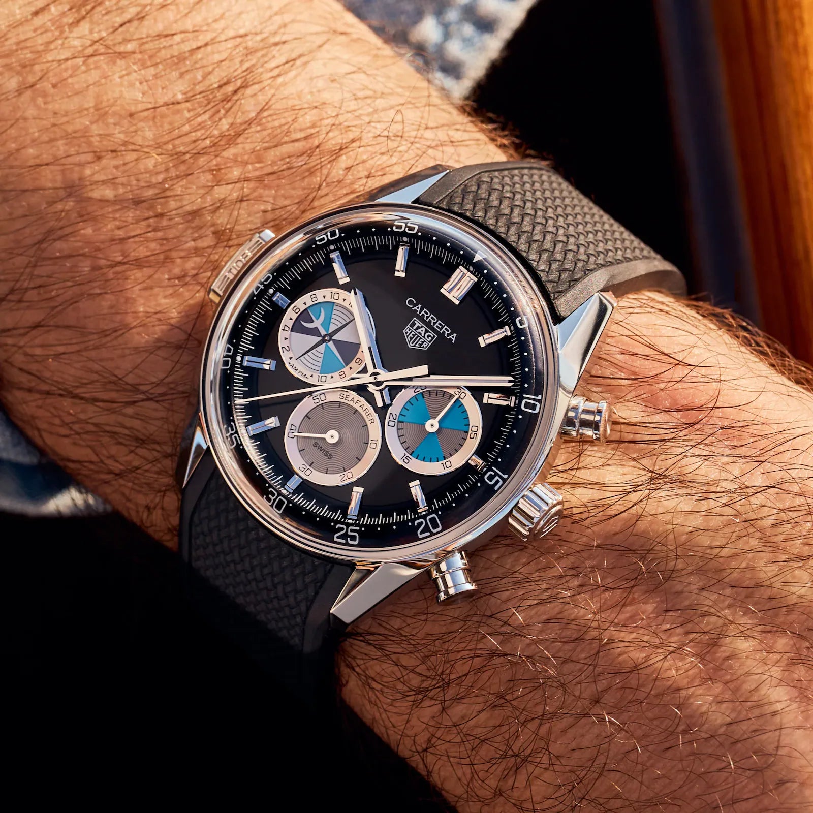 TAG Heuer Carrera Chronograph Seafarer x Hodinkee Automatic 42mm CBS2014.FT6293 - Image 8