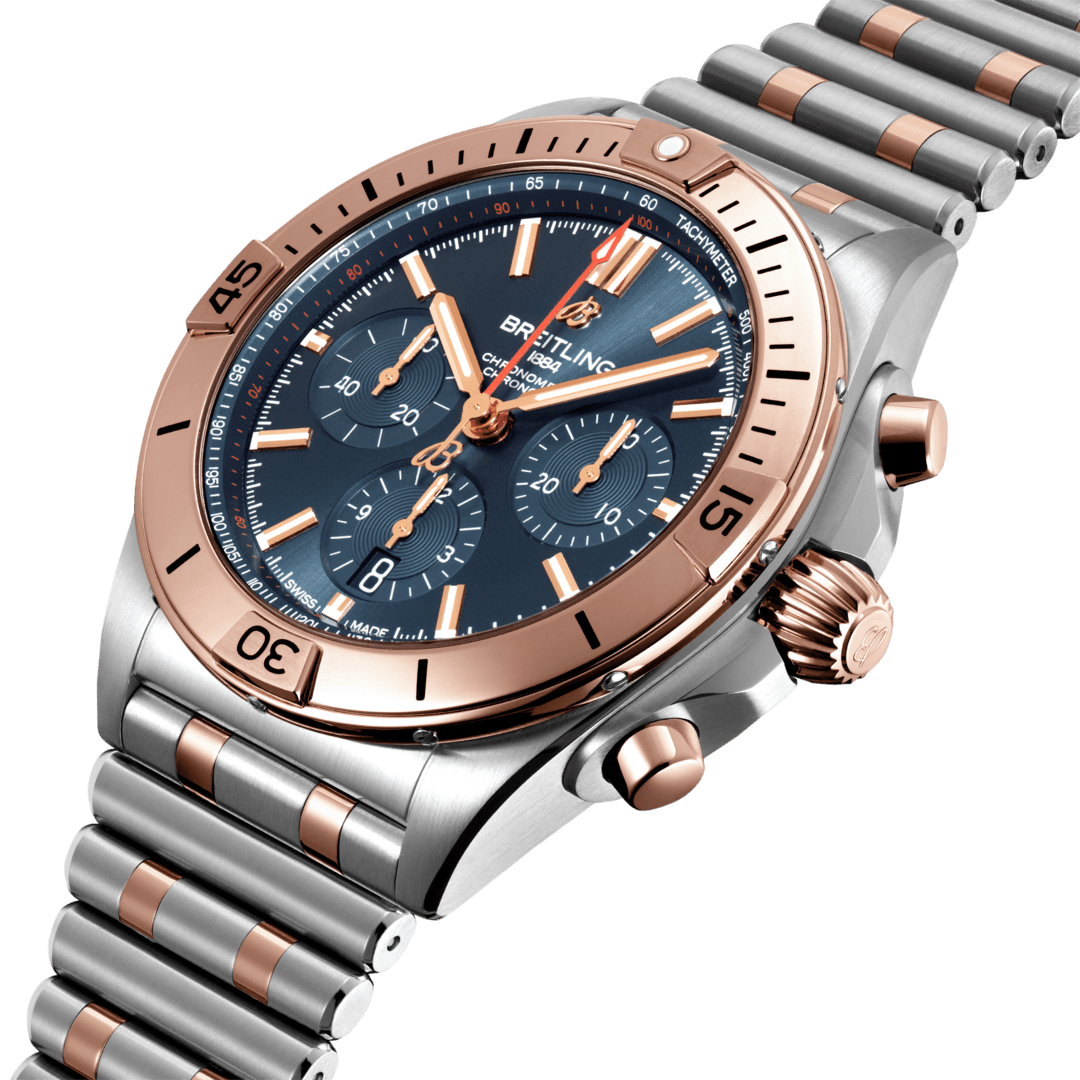 Breitling Watch Chronomat B01 42 Blue Bracelet - Image 4