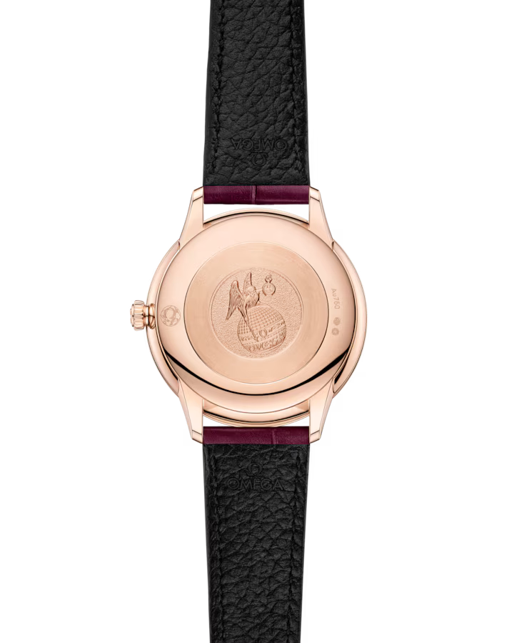 Omega De Ville Prestige 27.5mm White Dial Sedna 18k Rose Gold Strap 434.58.28.60.55.001 - Image 2