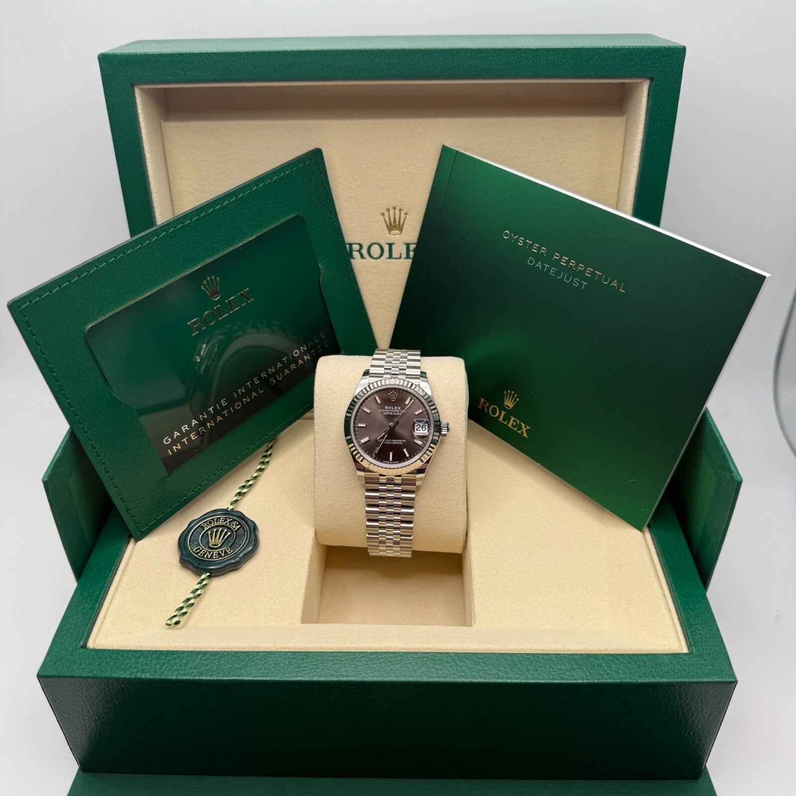 Rolex Datejust m278274-0015/0016 Dark Grey Dial 31mm Oyster Bracelet - Image 7