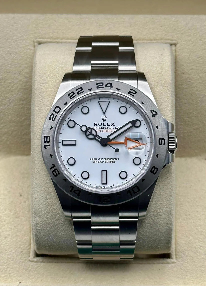 Rolex Explorer II 226570 42mm White Dial Men’s Watch - Image 2