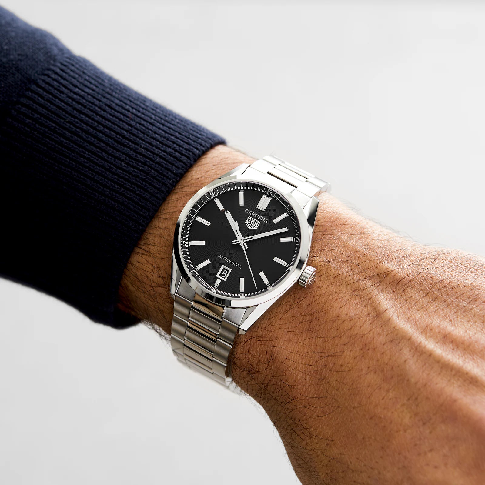 TAG Heuer Carrera Three-Hand Date 39mm Automatic Mens Watch WBN2110.BA0639 - Image 6