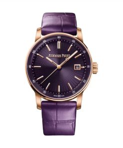 Audemars Piguet Code 11.59 Selfwinding 38mm Pink Rose Gold Purple Dial | 77410OR.OO.A623CR.01