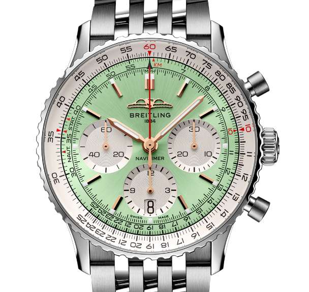 Breitling AB0139211L1A1 Navitimer B01 Blue Dial - Νew - Image 2