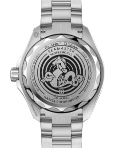 Alternative view of Omega Seamaster Planet Ocean 6000M 45.5mm Blue Dial O‑MEGASTEEL Bracelet 215.30.46.21.03.001