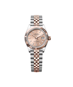Rolex Lady-Datejust 28mm 279171 Sundust Index Oyster Stainless Steel and Rose Gold